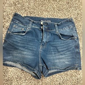 Jean shorts. Size 11. Gently worn.